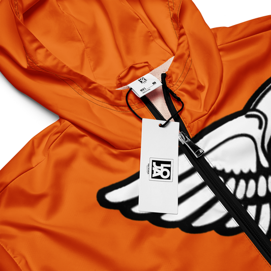 Lion Of Judah Logo Design Men’s Orange windbreaker