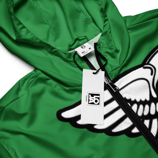 Lion Of Judah Logo Design Men’s Green windbreaker