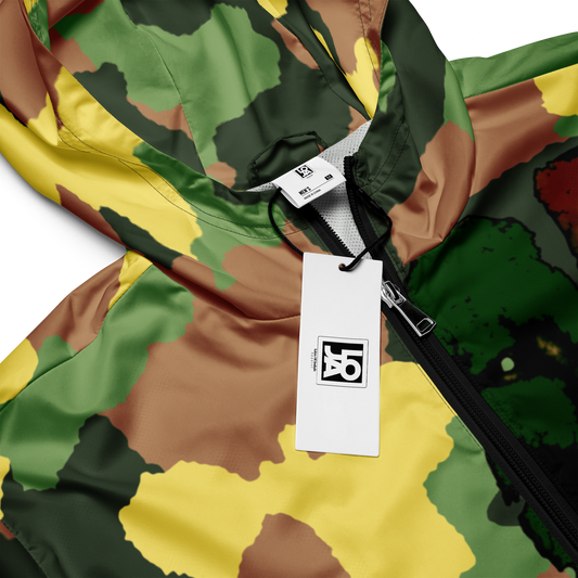 Tribe Of Judah Lion Camo Graphic Design V.1 Men’s windbreaker