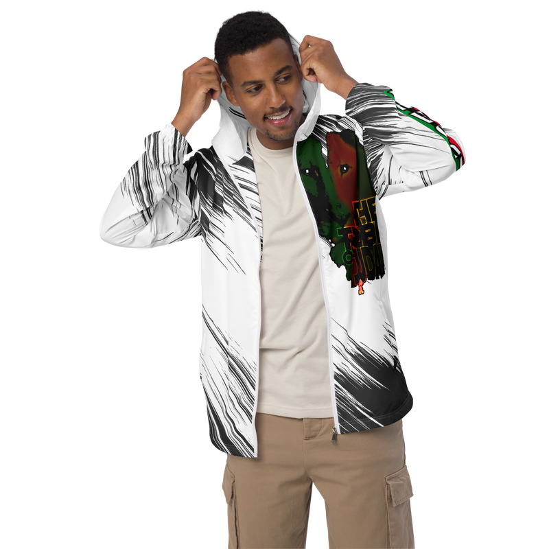 Tribe Of Judah Lion Graphic Design V.1 Men’s windbreaker