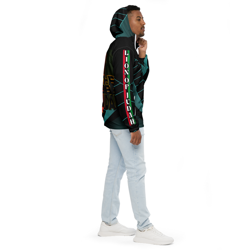 Tribe Of Judah Lion Graphic Design V.3 Men’s windbreaker