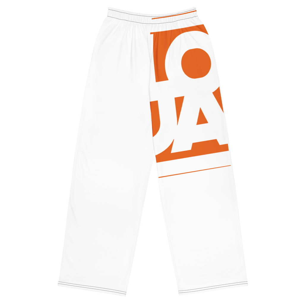 (Big Print) Texas Longhorn Orange Lion Of Judah Apparel Logo All over print unisex wide leg pants