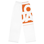 (Big Print) Texas Longhorn Orange Lion Of Judah Apparel Logo All over print unisex wide leg pants