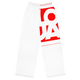 Lion OF Judah Apparel Logo Fire Engine Red All over print unisex wide leg pants