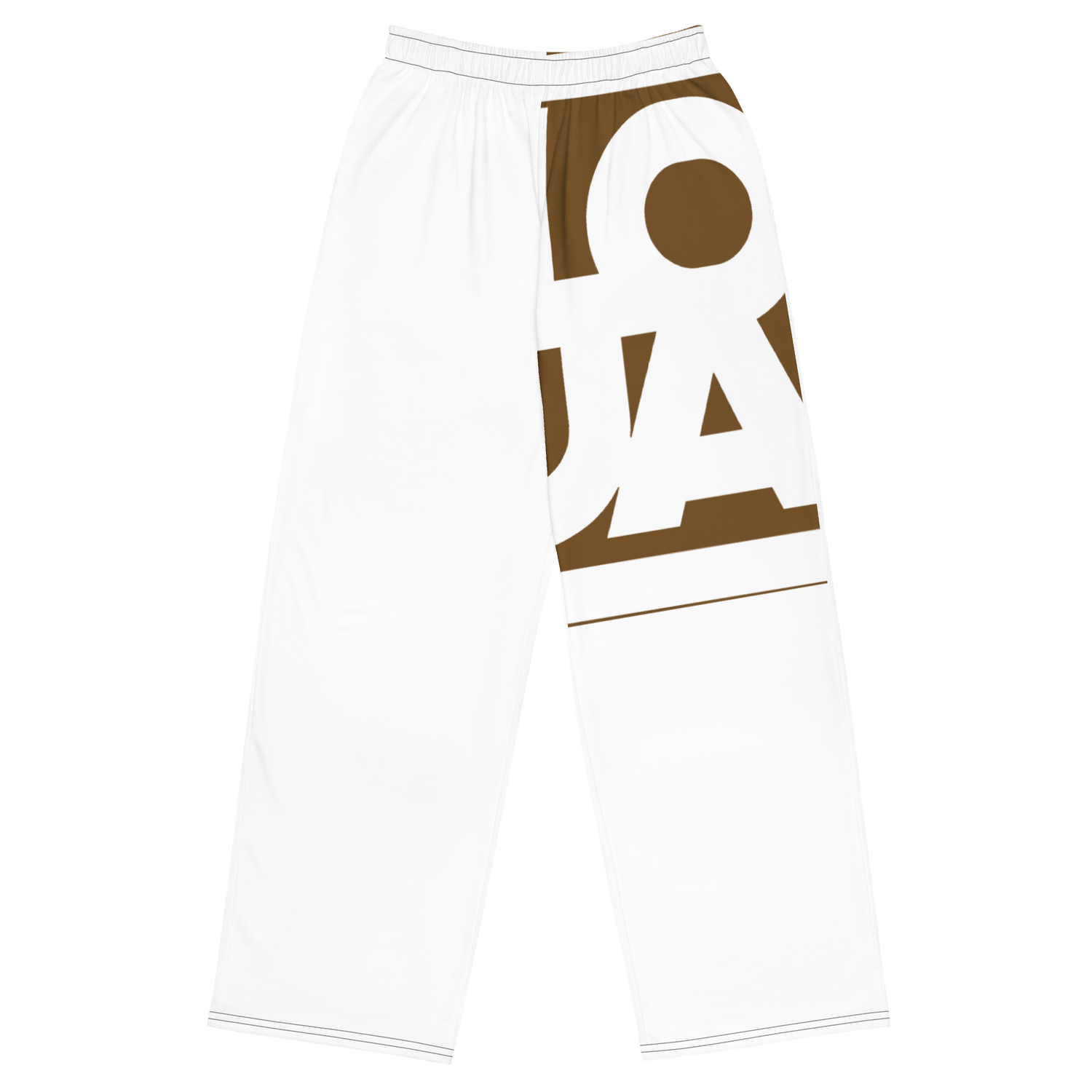 Lion Of Judah Apparel Logo Chocolate Brown Mocha All over print unisex wide leg pants