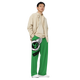 Lion Of Judah Logo Design Green Unisex Wide-Leg Pants