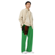 Tribe Of Judah Lion Graphic Design Green Unisex Wide-Leg Pants