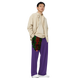 Tribe Of Judah Lion Graphic Design Purple Unisex Wide-Leg Pants