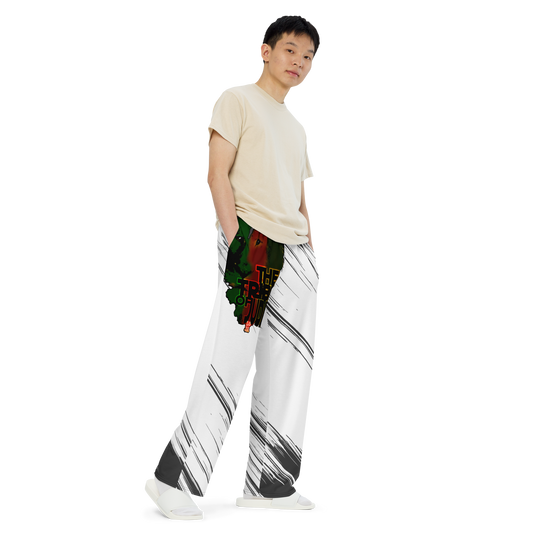 Tribe Of Judah Lion Graphic Design Unisex Wide-Leg Pants