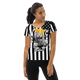 Lion Of Judah All-Over Print Women's Athletic T-shirt