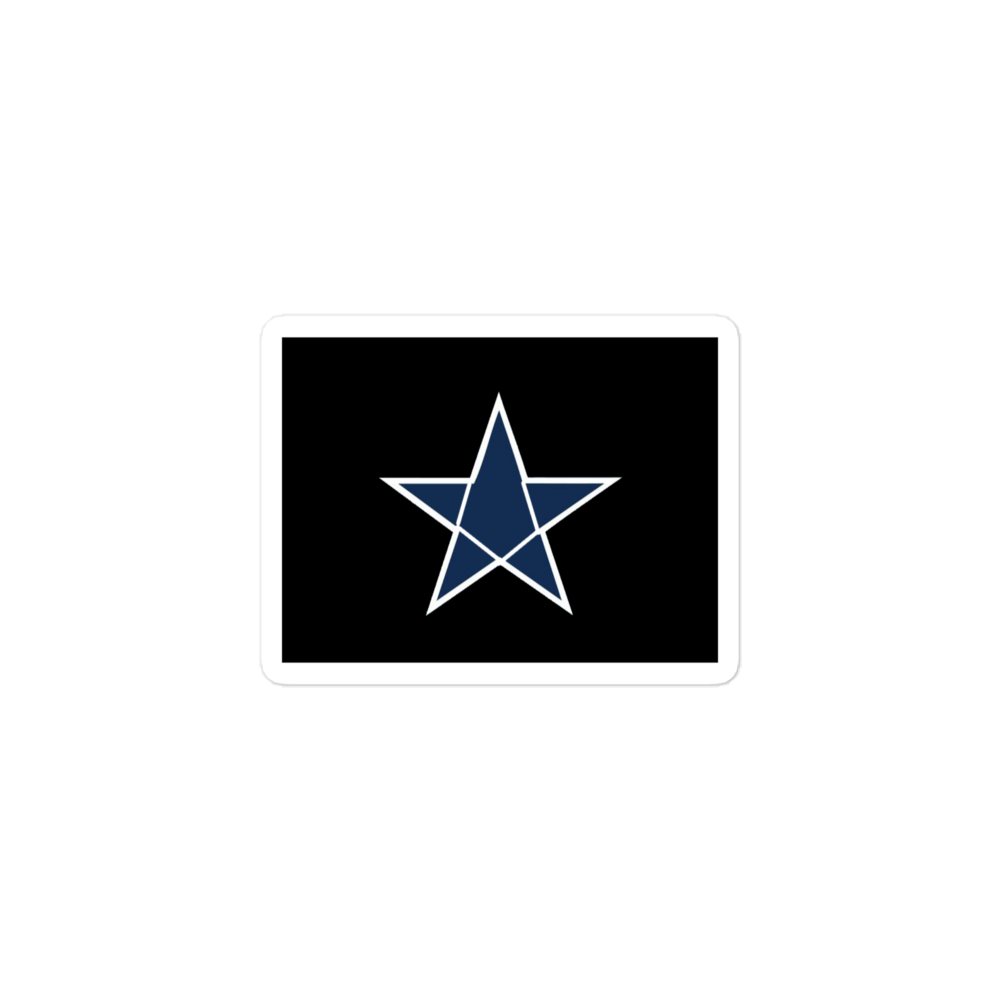 V.1 Star Bubble-free stickers