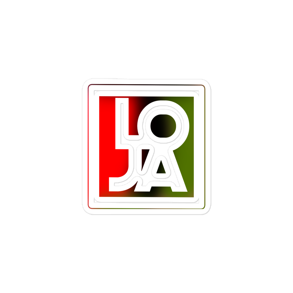 Lion Of Judah Apparel Logo Bubble-free stickers