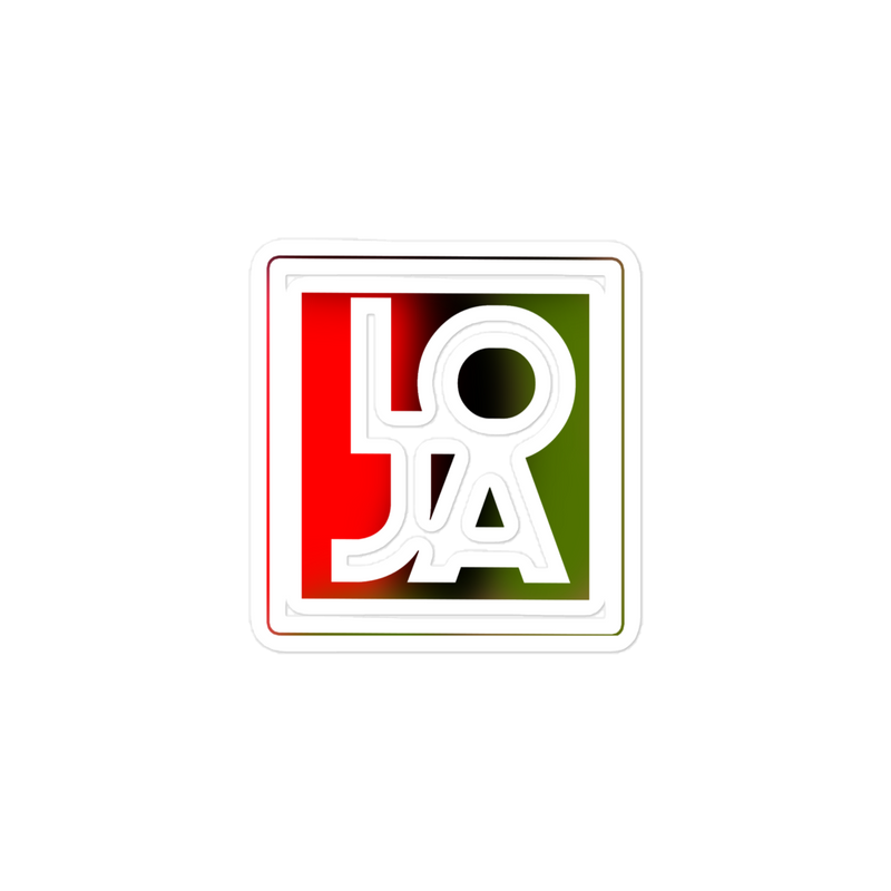 Lion Of Judah Apparel Logo Bubble-free stickers