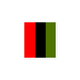 RBG Flag Bubble-free stickers