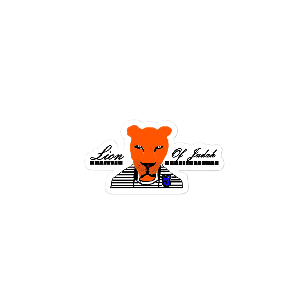 Lioness Of Judah Bubble-free stickers