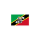 West Indian Lion of Judah Flag Bubble free stickers