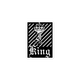 I am king Bubble free stickers
