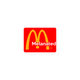 McDonald's Spinoff Melanated Logo Bubble free stickers