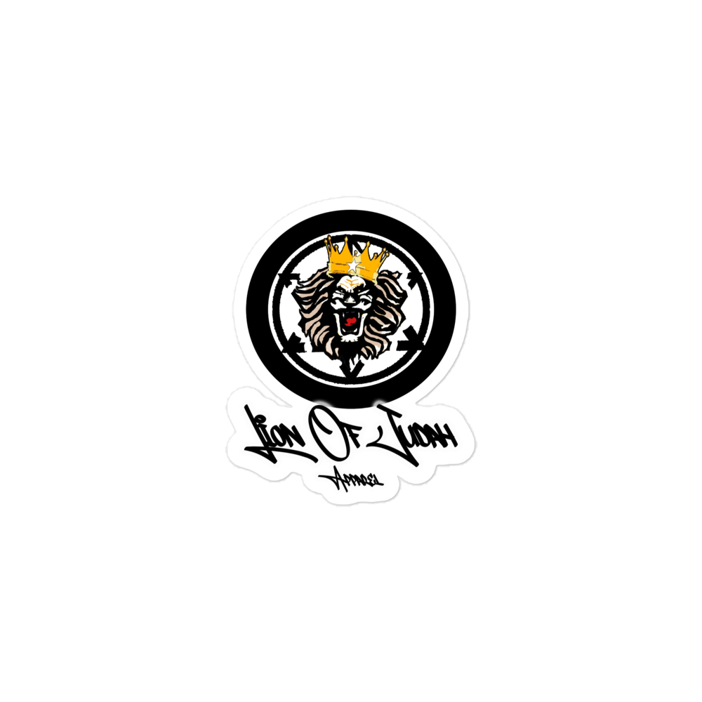 Lion of Judah 2017 Bubble free stickers