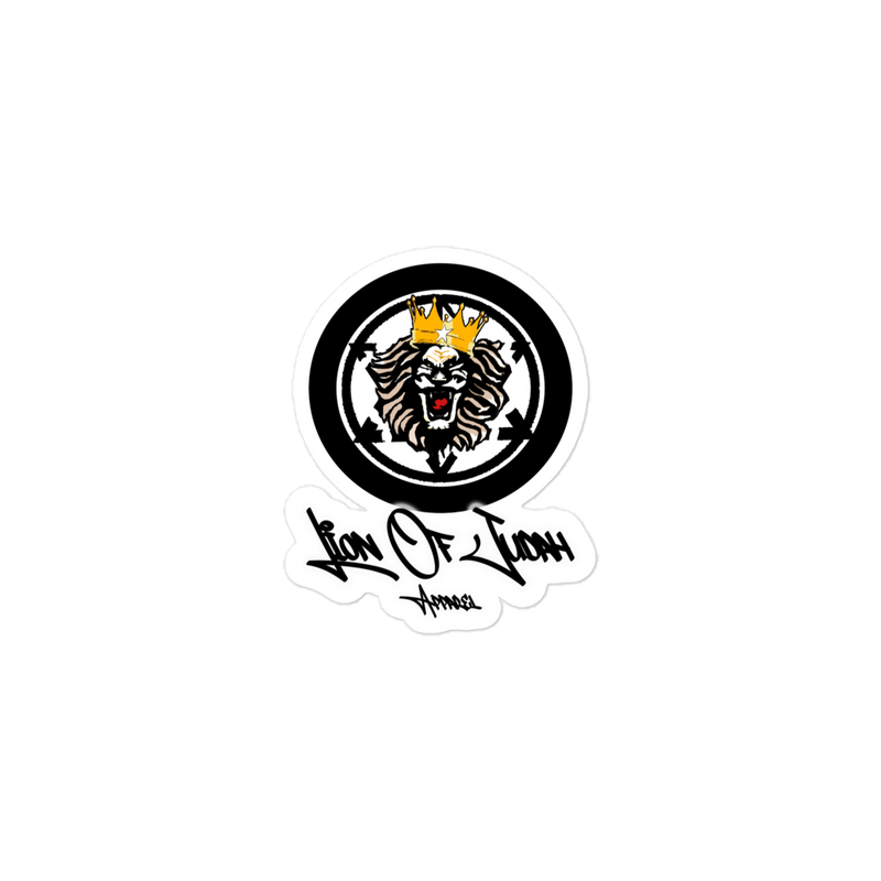 Lion of Judah 2017 Bubble free stickers