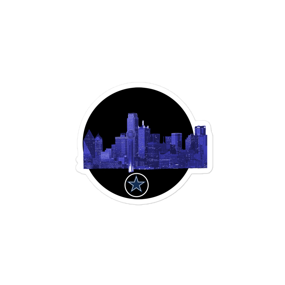 Showcase your love for Dallas with our Dallas Texas Skyline Bubble-Free Stickers. These eye-catching stickers feature a beautifully detailed graphic of the Dallas skyline, capturing the city’s most iconic landmarks in a sleek and modern design. Made with premium, bubble-free vinyl, these stickers ensure a smooth, flawless application every time, free from unsightly bubbles and wrinkles.