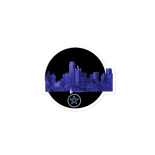 Showcase your love for Dallas with our Dallas Texas Skyline Bubble-Free Stickers. These eye-catching stickers feature a beautifully detailed graphic of the Dallas skyline, capturing the city’s most iconic landmarks in a sleek and modern design. Made with premium, bubble-free vinyl, these stickers ensure a smooth, flawless application every time, free from unsightly bubbles and wrinkles.