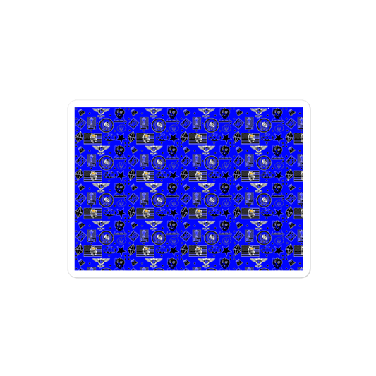 Lion Of Judah Pattern Design Bubble-free stickers