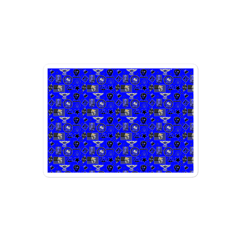 Lion Of Judah Pattern Design Bubble-free stickers