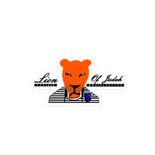 Lioness Of Judah Bubble-free stickers