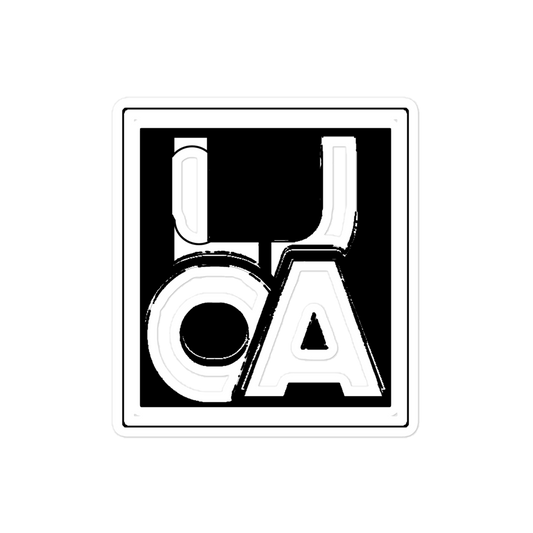 Loja new logo Bubble free stickers