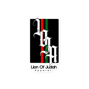 Lion of Judah 2022 Design Bubble free stickers