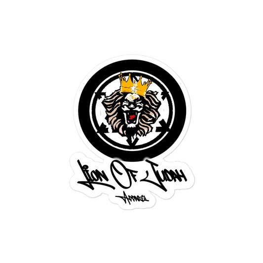 Lion of Judah 2017 Bubble free stickers