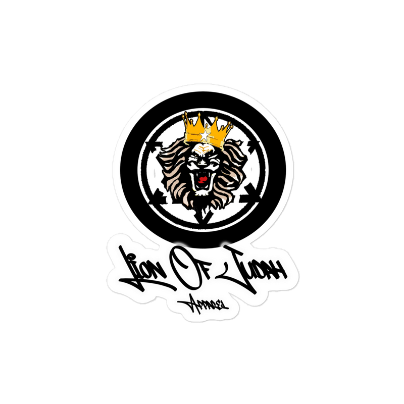 Lion of Judah 2017 Bubble free stickers