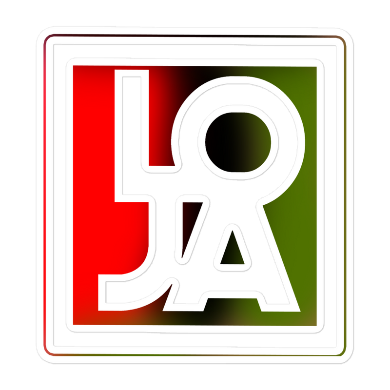 Lion Of Judah Apparel Logo Bubble-free stickers