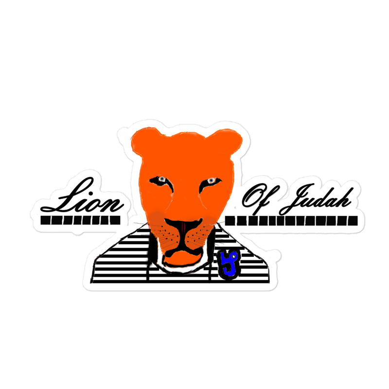 Lioness Of Judah Bubble-free stickers