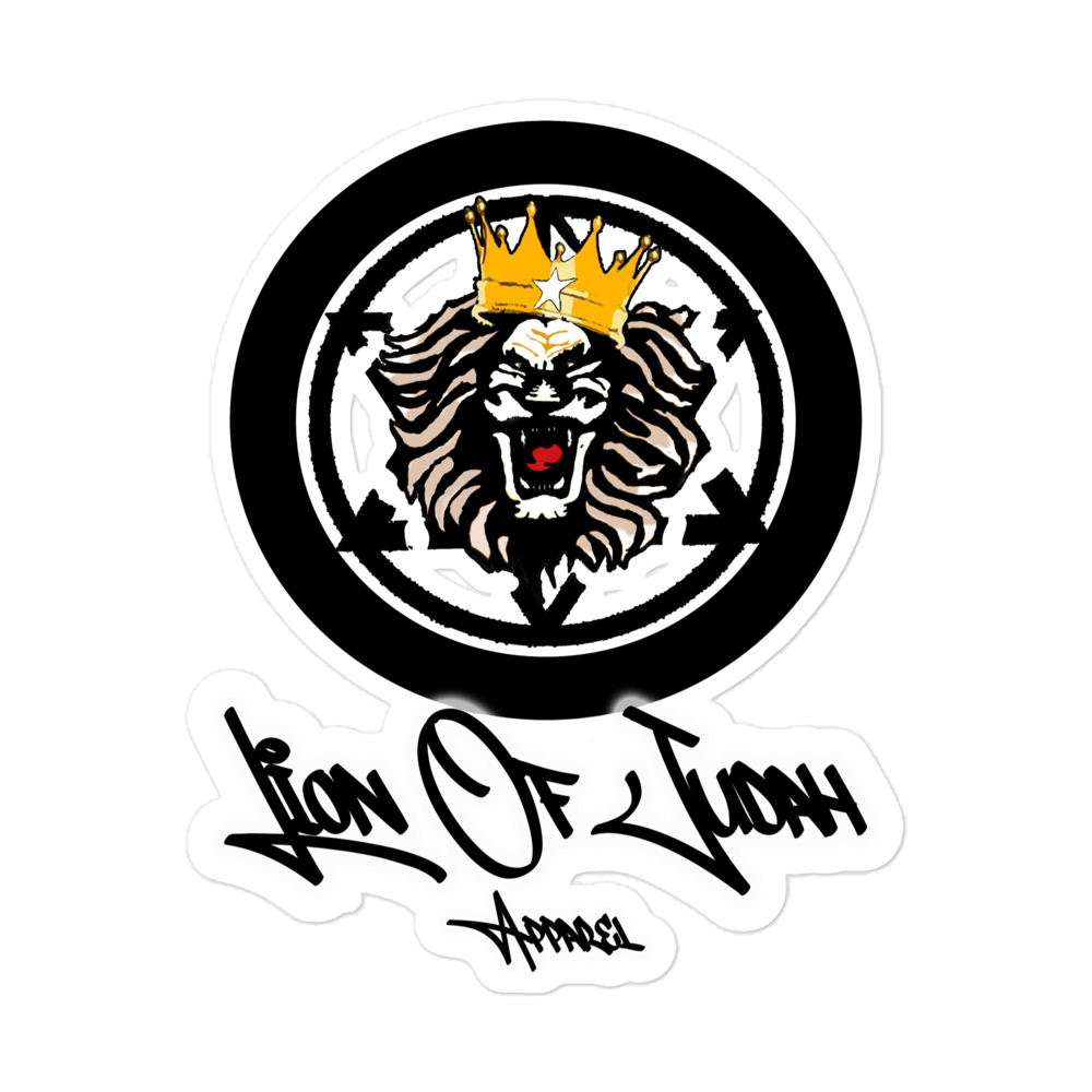 Lion of Judah 2017 Bubble free stickers