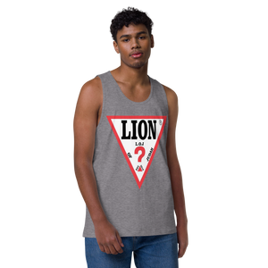 Lion Of Judah Spinoff Of Guess Design Men’s premium tank top