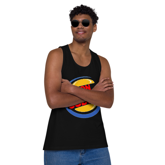Lion Of Judah (BK) Burger King Spinoff Design Men’s premium tank top