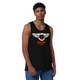 Lion Of Judah Orange Design logo Men’s premium tank top