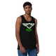 Lion Of Judah Green Design logo Men’s premium tank top