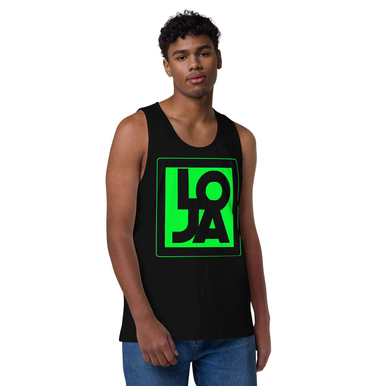 Lion Of Judah Apparel Logo Men’s premium tank top