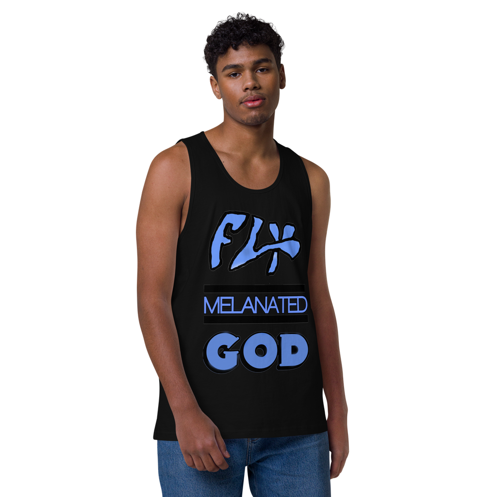 Fly Melanated God Men’s premium tank top