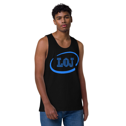 Lion Of Judah Spinoff of IBM Design Men’s premium tank top
