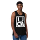 Lion Of Judah Apparel White new logo Men’s Premium Tank Top