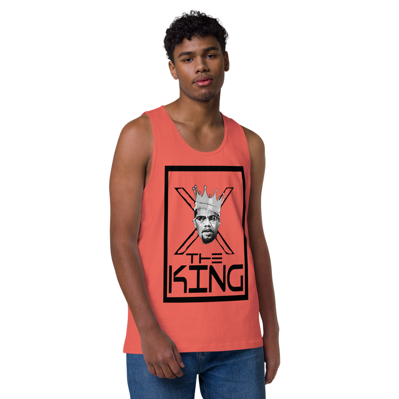 X The King Men’s premium tank top