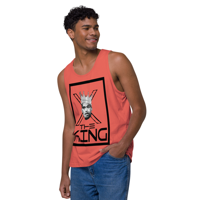 X The King Men’s premium tank top
