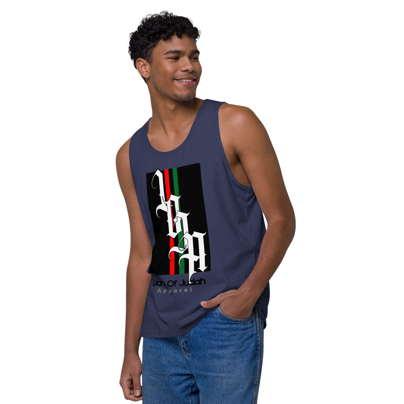 Lion Of Judah Apparel Men’s Premium Tank Top