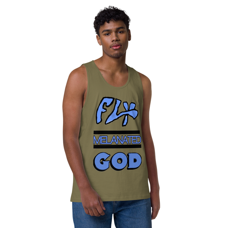 Fly Melanated God Men’s premium tank top