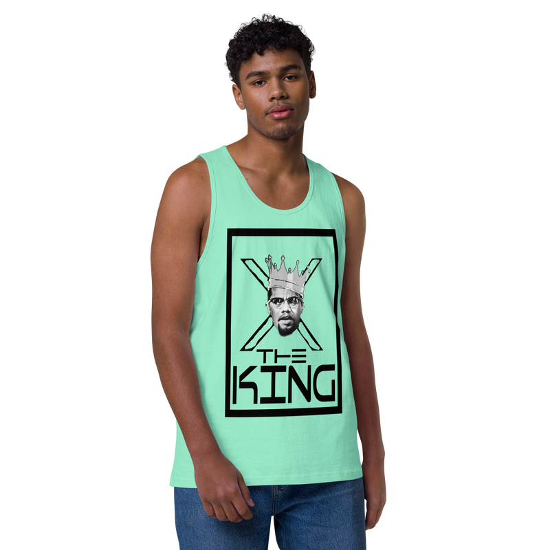 X The King Men’s premium tank top