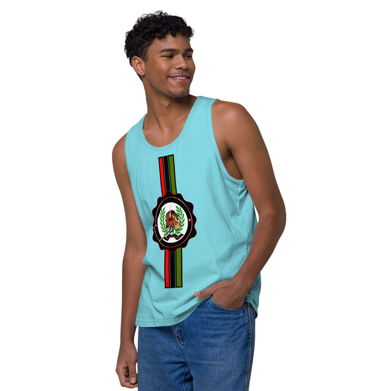 Lion of Judah God Design V.1 Men’s premium tank top